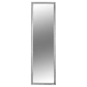 Oglinda, rama argintie din lemn, MALKIA TYP 3 - 