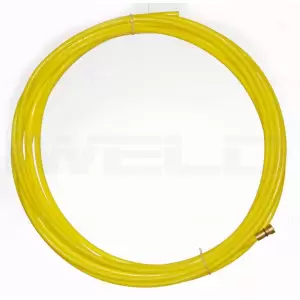 Liner din TEFLON  galben 1,4-1,6mm, 4m pentru sarma aluminiu 1,4 - 1,6 mm - 
