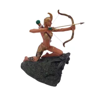 Figurina din plumb IdeallStore®, Goddess Artemis, editie de colectie, lucrat manual, 7 cm - 