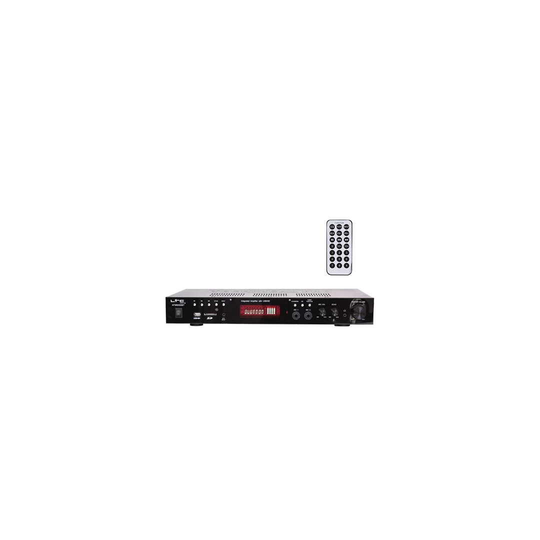 Amplificator Karaoke 2x50w Fm/bt/usb/sd 2 Linii Microfon - 