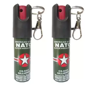 Set 2 spray piper paralizant, iritant, lacrimogen,Nato,20 ml - 