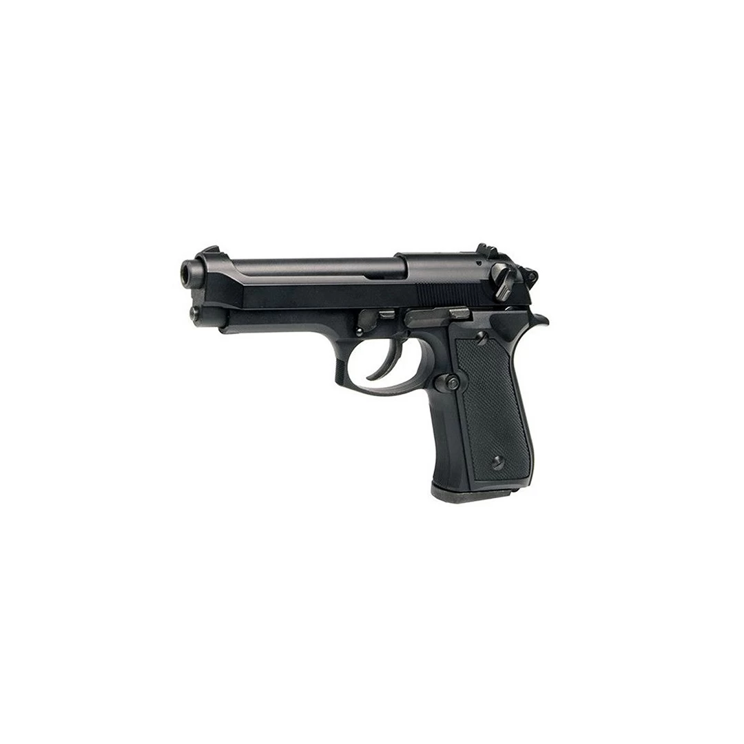 Bricheta pistol anti-vant tip revolver, Beretta,  negru, 14 cm - 