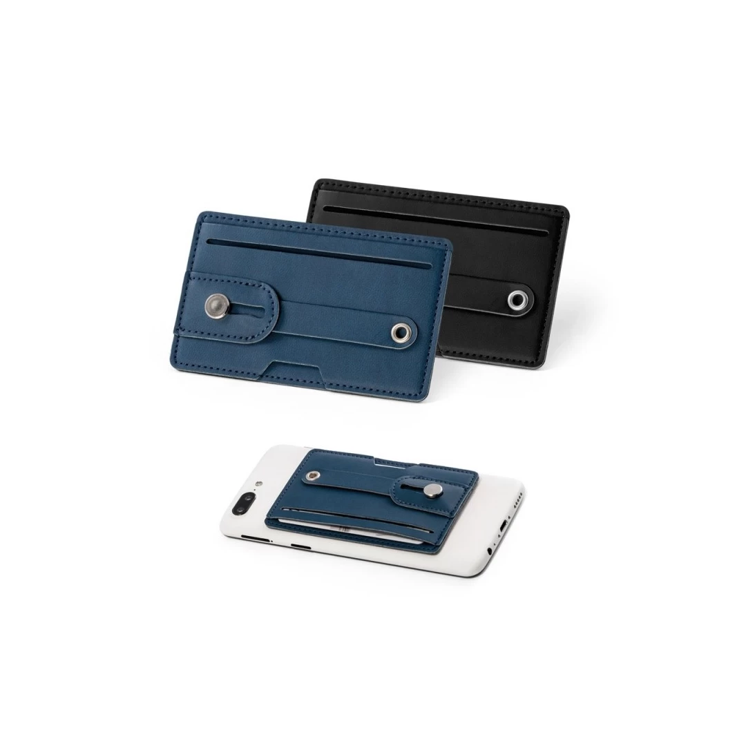 Suport pentru carduri cu blocare RFID, pentru smartphone, curea - 