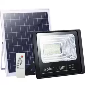 Kit solar, lampa solara cu telecomanda si panou solar IP 66, 200w - 