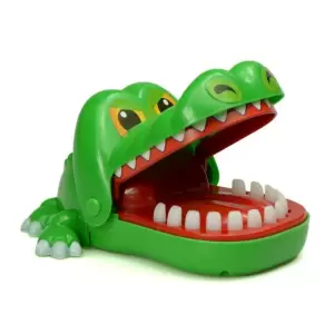 Jucarie, crocodil care musca, dentist, 12.5 x 10.5 x 6 cm - 