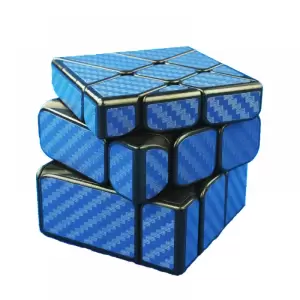 Cub Magic  3x3x3 Moyu Unequal Windmill fibra de carbon blue , 151CUB-1 - 