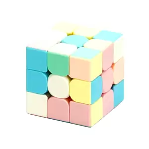 Cub Magic 3x3x3 Moyu MoFang Meilong, Stickerless macaron, 245CUB-1 - 