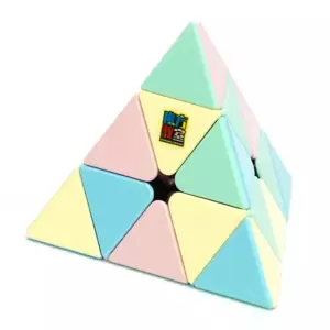Cub Magic 3x3x3 Moyu MoFang Meilong Pyraminx, Stickerless macaron, 254CUB-1 - 