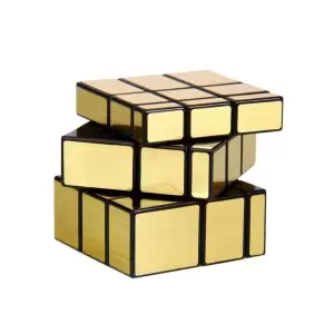 Cub Magic 3x3x3, Moyu MoFang JiaoShi MeiLong Mirror, Gold , 288CUB-1 - 