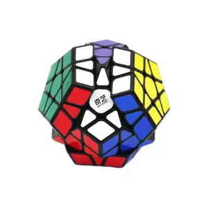 Cub Magic 3x3x3 QiYi QiHeng  Megaminx Speedcube, Black, 337CUB-1 - 