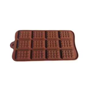 Forma silicon pentru prajituri, Patratele de ciocolata, 175COF - 