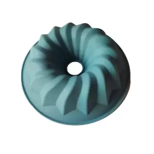 Forma din silicon pentru chec, cozonac pane, Blat tort, Albastru, 20 cm , 255COF - 