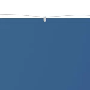 Copertină verticală, albastru, 140x1000 cm, țesătură oxford - Această copertină verticală este o protecție ideală împotriva vântului și oferă, de asemenea, intimitate casei dvs.! Material premium: Acest paravan d...