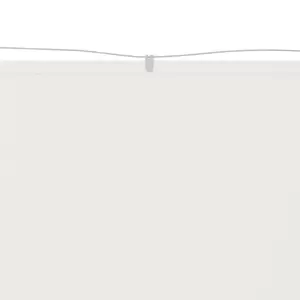 Copertină verticală, alb, 60x420 cm, țesătură Oxford - Această copertină verticală este o protecție ideală împotriva vântului și oferă, de asemenea, intimitate casei dvs.! Material premium: Acest paravan d...