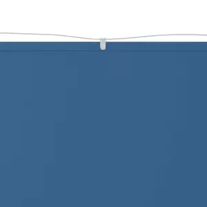 Copertină verticală, albastru, 60x600 cm, țesătură oxford - Această copertină verticală este o protecție ideală împotriva vântului și oferă, de asemenea, intimitate casei dvs.! Material premium: Acest paravan d...
