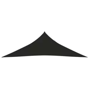 Pânză parasolar, negru, 3,5x3,5x4,9 m, HDPE, 160 g/m² - Creați un mic adăpost împotriva soarelui oriunde doriți, cu acest parasolar din HDPE. Este copertina de soare ideală, care poate fi utilizată în orice...