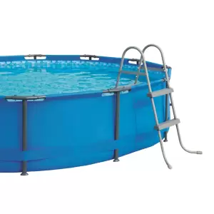 Bestway Scară piscină cu 2 trepte, 84 cm, 58430 - Această scară pentru piscină de la Bestway, proiectată pentru piscine supraterane, va ajuta înotătorii să intre și să iasă din piscină în siguranță și...