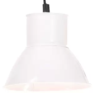Lampă suspendată, 25 W, alb, rotund, 17 cm E27 - Această lampă suspendată, cu o lungime totală de 120 cm și un diametru de 17 cm al abajurului, este cu siguranță un punct de maximă atracție în camera...