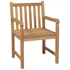 Scaune grădină cu perne albastre, 2 buc, lemn masiv tec - Având un design rustic și practic, acest set de scaune de grădină, din lemn, va aduce un plus considerabil spațiului dvs. exterior! Construită din lem...