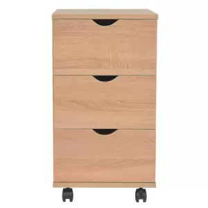 Unitate cu sertar, stejar, 33x45x60 cm - Dulapul nostru cu sertare, modern și elegant, va aduce un plus de stil camerei dvs. de lucru, biroului sau oricărui decor al camerei de zi. Dulapul es...