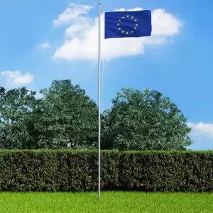 Steag Europa, 90 x 150 cm - Steagul Europei frumos colorat va fi punctul de atracție în grădina dvs. sau la evenimente sportive, fiind perfect pentru a vă demonstra spiritul patr...