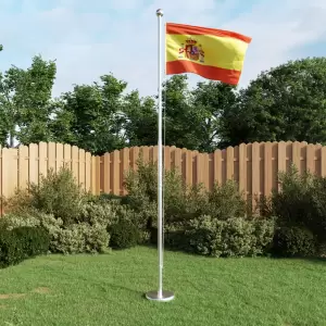 Steag Spania, 90 x 150 cm - Acest steag al Spaniei colorat va fi punctul de atracție în grădina dvs. sau la evenimente sportive, fiind perfect pentru a vă demonstra spiritul patr...