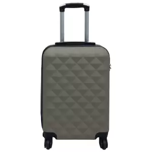 Valiză cu carcasă rigidă, antracit, ABS - Indiferent dacă plecați într-o călătorie de afaceri sau în vacanță, această valiză cu carcasă rigidă, cu aspect atrăgător, vă asigură spațiu suficient...