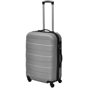 Set valize rigide, argintiu, 3 buc., 45,5/55/66 cm - Indiferent dacă pleci într-o călătorie de afaceri sau în vacanță, acest set de valize stilate te asigură că îți poți împacheta toate lucrurile de care...