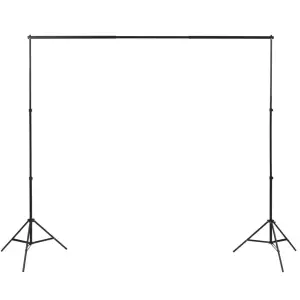 Set studio foto cu 3 fundaluri de bumbac, cadru reglabil, 3x6 m - Un sistem de fundaluri reprezintă o piesă indispensabilă pentru un echipament foto profesional. Setul pentru studio foto conține 3 fundaluri diferite...
