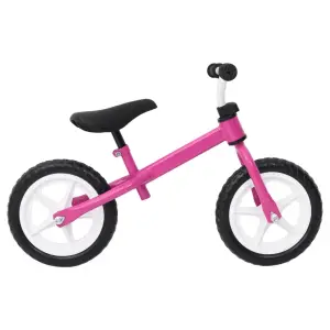 Bicicletă pentru echilibru 10 inci, cu roți, roz - Copilul dvs. se poate antrena de când este mic pentru a-și menține echilibrul, a-și coordona și întări mușchii, cu această bicicletă de echilibru. Roț...