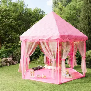 Cort de joacă pentru prințesă, roz - Cortul nostru de joacă pentru prințesă va aduce o plăcere deosebită copiilor dvs. adorați. Distrați-vă în cortul nostru de joacă! Acesta este potrivit...