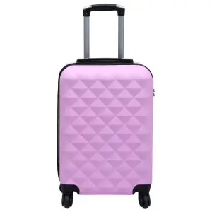 Valiză cu carcasă rigidă, roz, ABS - Indiferent dacă plecați într-o călătorie de afaceri sau în vacanță, această valiză cu carcasă rigidă, cu aspect atrăgător, vă asigură spațiu suficient...