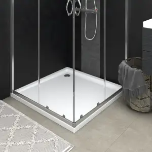 Cădiță de duș pătrată din ABS, 90x90 cm - Această bază de duș cu aspectul său simplu, lustruit, va aduce o ambianță modernă în baia dvs. Concepută pentru a fi confortabilă, această cadă are un...