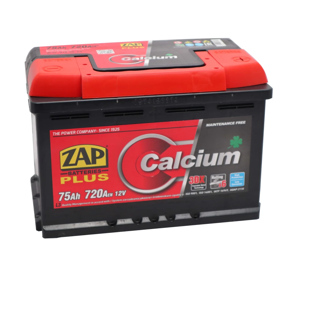 Baterie auto ZAP Plus 75Ah - 