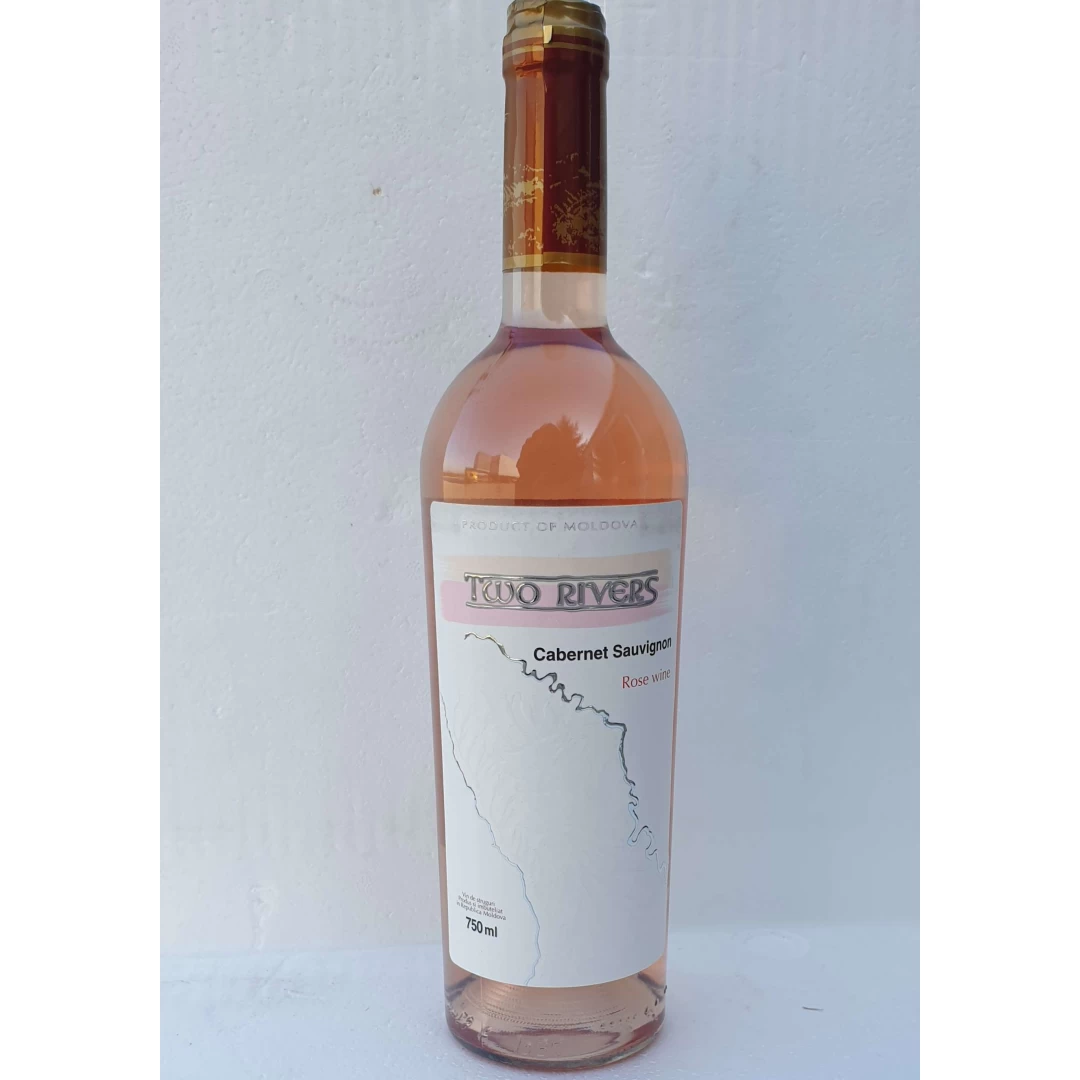 Vin ,Two Rivers , Cabernet Sauvignon , rose sec , 750 ml BAX 6 STICLE - 