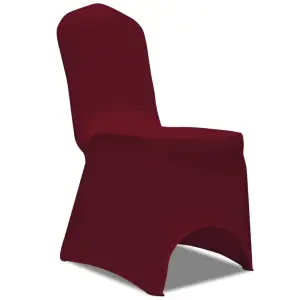 Huse de scaun elastice, 18 buc., vișiniu - Această husă de scaun vă va înfrumuseța, fără îndoială, evenimentele dvs., precum nunți, banchete, conferințe, târguri etc. Se potrivește aproape tutu...