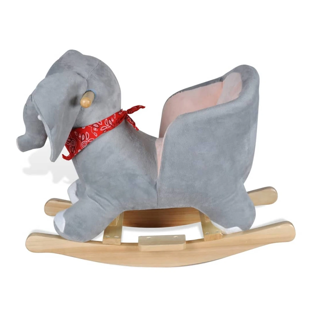 Balansoar în formă de animal, elefant - Acest balansoar pentru copii, de calitate superioară, cu un aspect minunat de elefant, va aduce copiilor confort și bucurie. Acest balansoar de jucări...
