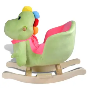 Balansoar în formă de animal, dinozaur - Acest balansoar pentru copii, de calitate superioară, cu un aspect minunat de dinozaur, va aduce copiilor confort și bucurie. Acest balansoar de jucăr...