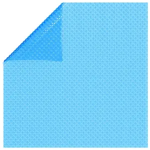 Folie dreptunghiulară pentru piscină din PE, 549 x 274 cm, albastru - Această folie solară este plasată direct pe suprafața apei, sub marginile piscinei, și poate ridica temperatura apei din piscina cu până la 1 ° C, în...