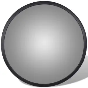 Oglindă rutieră acrilică convexă de interior 30 cm negru - Această oglindă rutieră convexă de interior va fi alegerea ideală pentru asigurarea securității și siguranței. Poate fi folosită în depozite, garaje,...