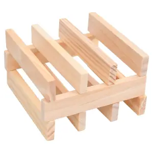 Set bloc de construit din lemn, 150 de bucăți, lemn masiv pin - Acest set de bloc de construit din lemn ajută copiii să-și dezvolte putenic abilitățile motorii, coordonarea ochi-mână, să învețe răbdarea, gândirea l...