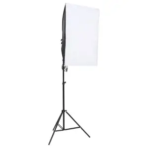Kit de iluminat pentru studio foto - Acest kit flexibil de iluminat pentru studiouri foto, care include un sistem de iluminat fundal, poate fi utilizat pentru fotografierea / filmarea în...
