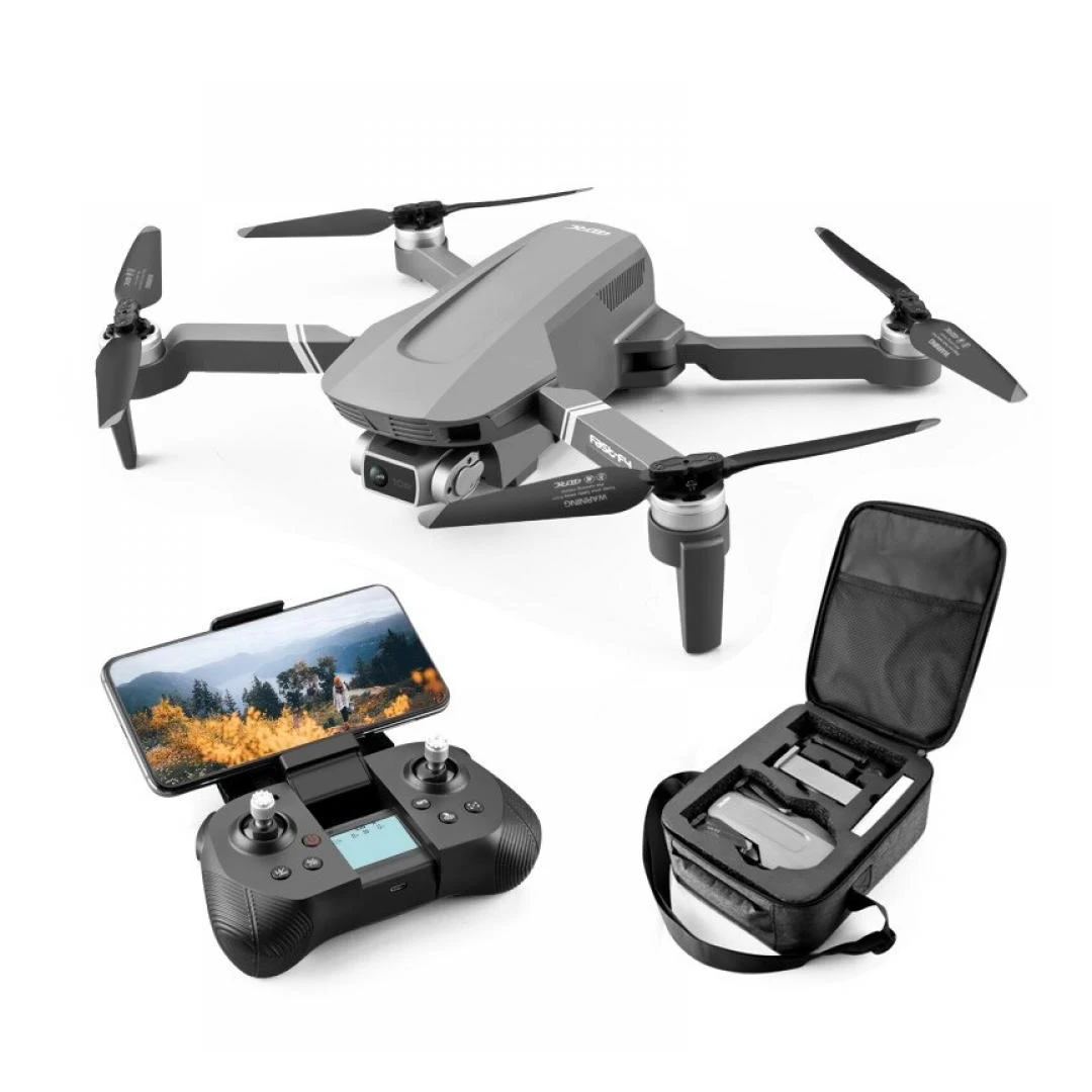Drona SLX F4 4K 5G GPS brate pliabile wifi buton de Return To Home camera 4K HD cu transmisie live pe telefon capacitate baterie: 7.4V 3500 mAh autonomie zbor ~ 25 de minute - Achizitioneaza ca un profesionist drona profesionala, camera 4k, 5g, brate pliabile, wifi, baterie 3500mAh, gps, zbor 25min. Acum si  livrare rapida.