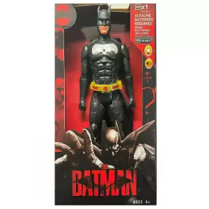 Figurina The Batman Movie cu efecte sonore si luminoase, 30 cm, Batman - <p>Figurina The Batman Movie cu efecte sonore si luminoase, 30 cm, Batman</p>