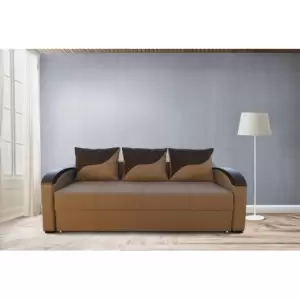 Canapea extensibila Mara Bej - Avem pentru tine mobilier canapea extensibila pentru living si dormitor, culoare bej. Mobila tapitata de calitate la preturi avantajoase.
