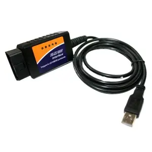 Interfata diagnoza auto OBD2 ELM 327, conectare prin USB - 