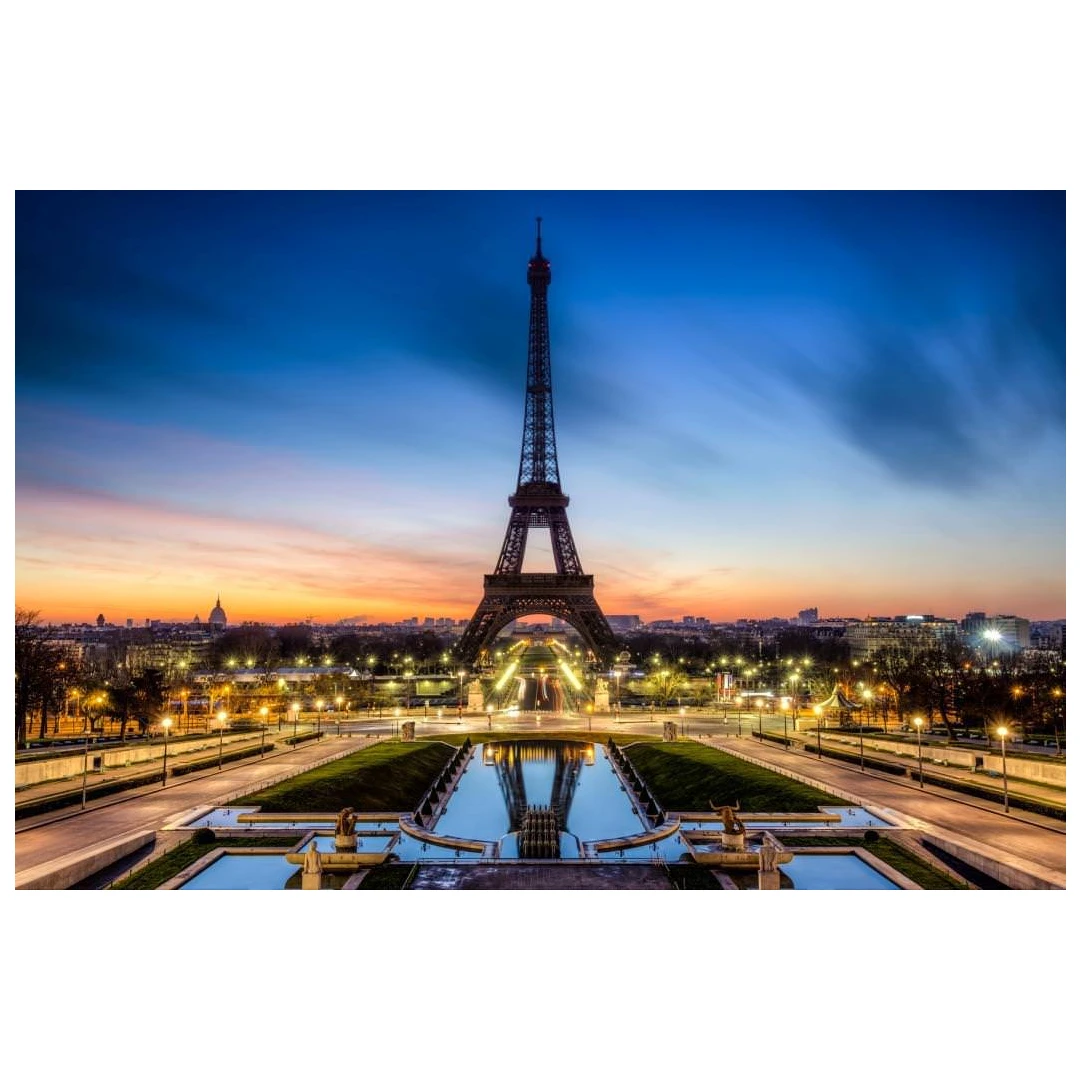 Autocolant Turn Eiffel in zori, 220 x 135 cm - 