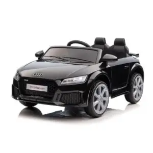 Masina electrica pentru copii, Audi TTRS Negru, 2 motoare, 3 viteze, greutate maxima admisa 30 kg - 
