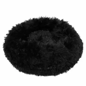 Culcus moale pentru caine/pisica, negru, 70 cm - 
