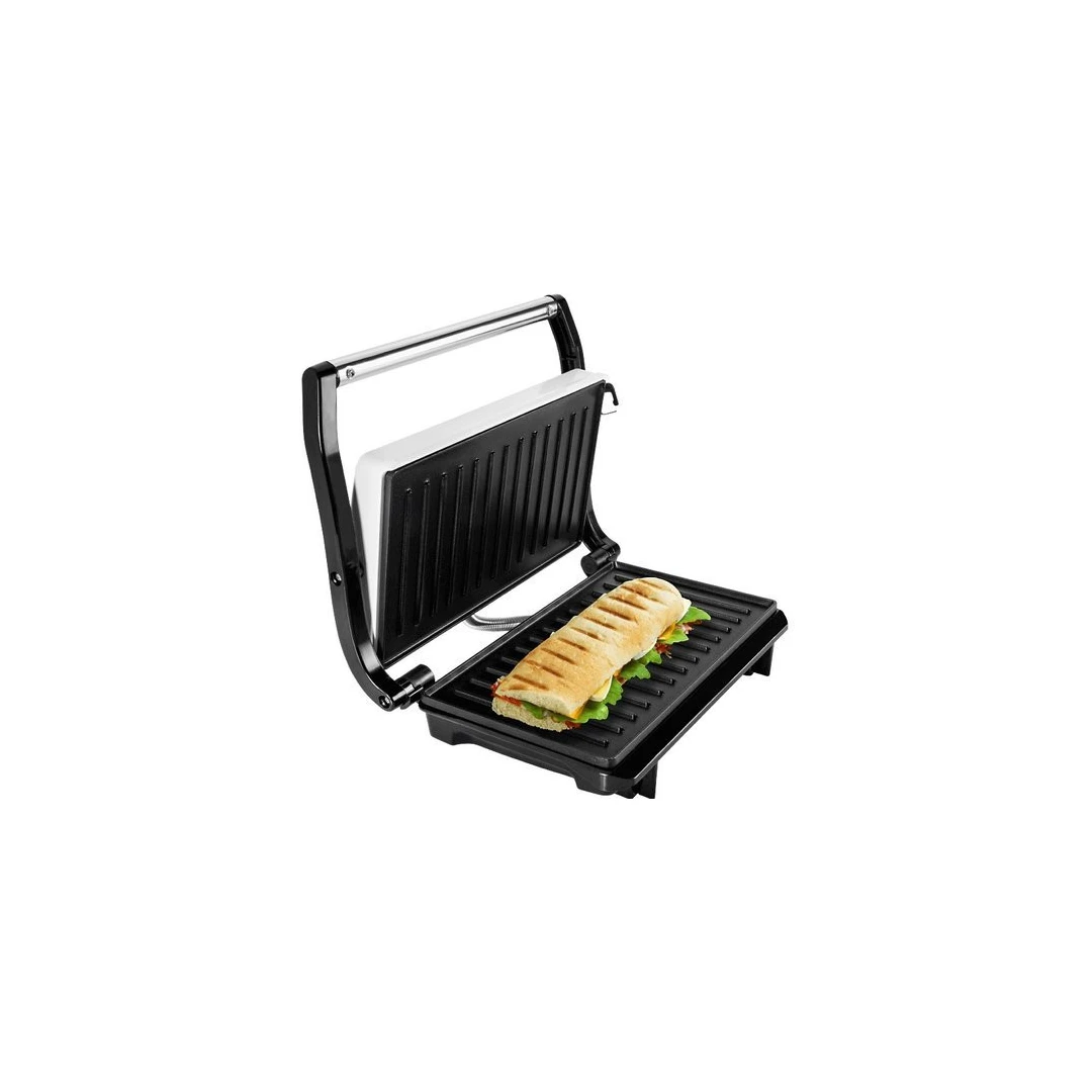 Sandwich maker & grill ECG S 1070 Panini, 700W, placi nonaderente - 